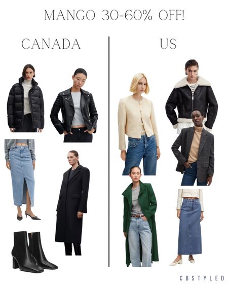 Mango is currently having a 30-60% off sale! Here are some of my favorites from Mango Canada and US! 

Winter fashion finds, winter style, winter sale

#LTKstyletip #LTKSeasonal #LTKsalealert