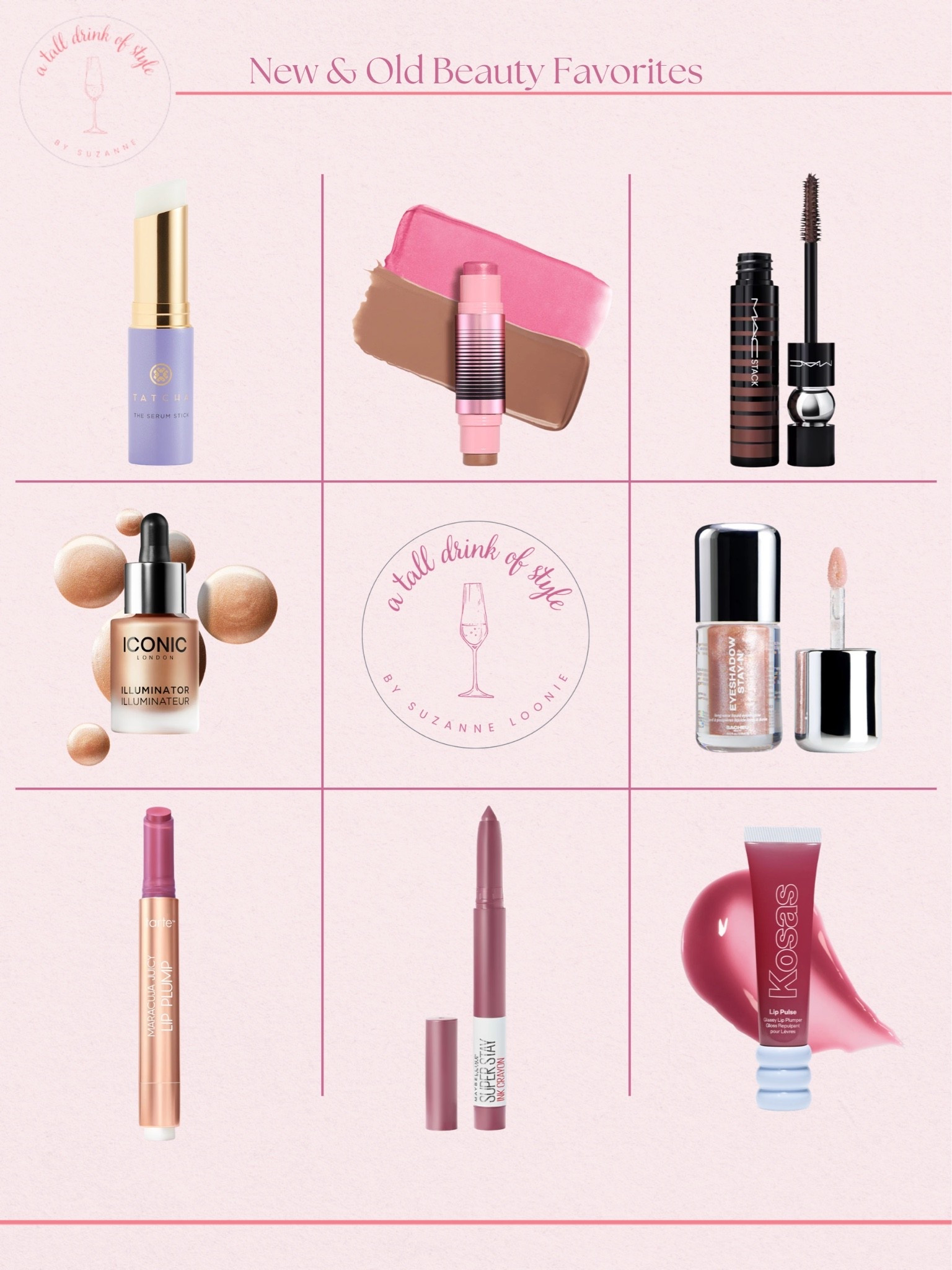 New and old beauty favorites! 

Dibs beauty, tatcha beauty, kosas, Sacheu, maybelline, iconic, Mac, tarte

#LTKOver40 #LTKBeauty #LTKSaleAlert