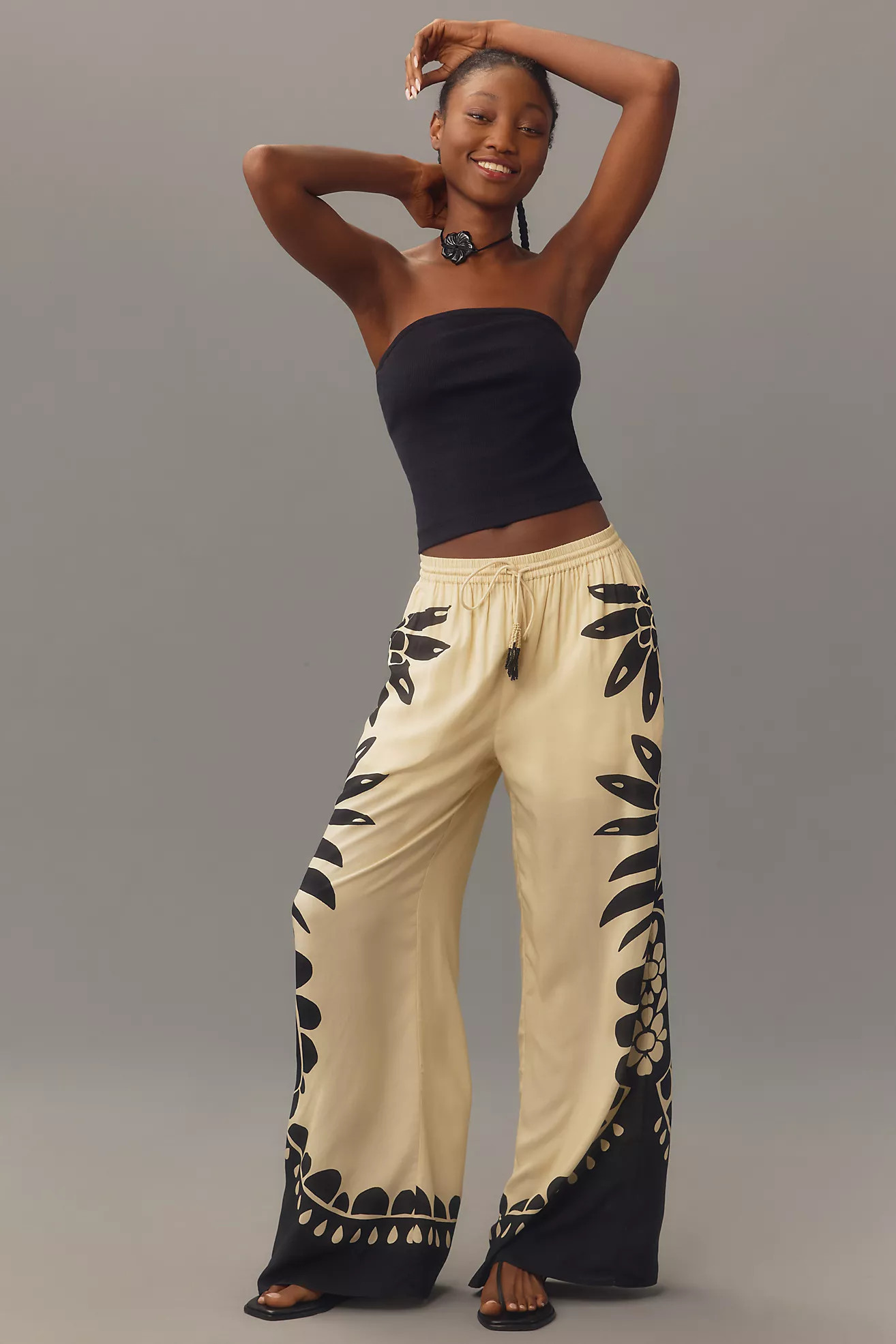 Farm Rio x Anthropologie Martina Pull-On Pants | Anthropologie (US)