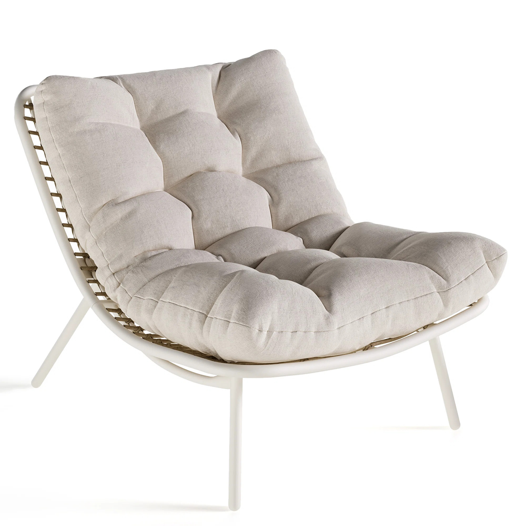 Switte 29.5" W Patio Lounge Chair With Cushions Indoor& Outdoor | Wayfair North America