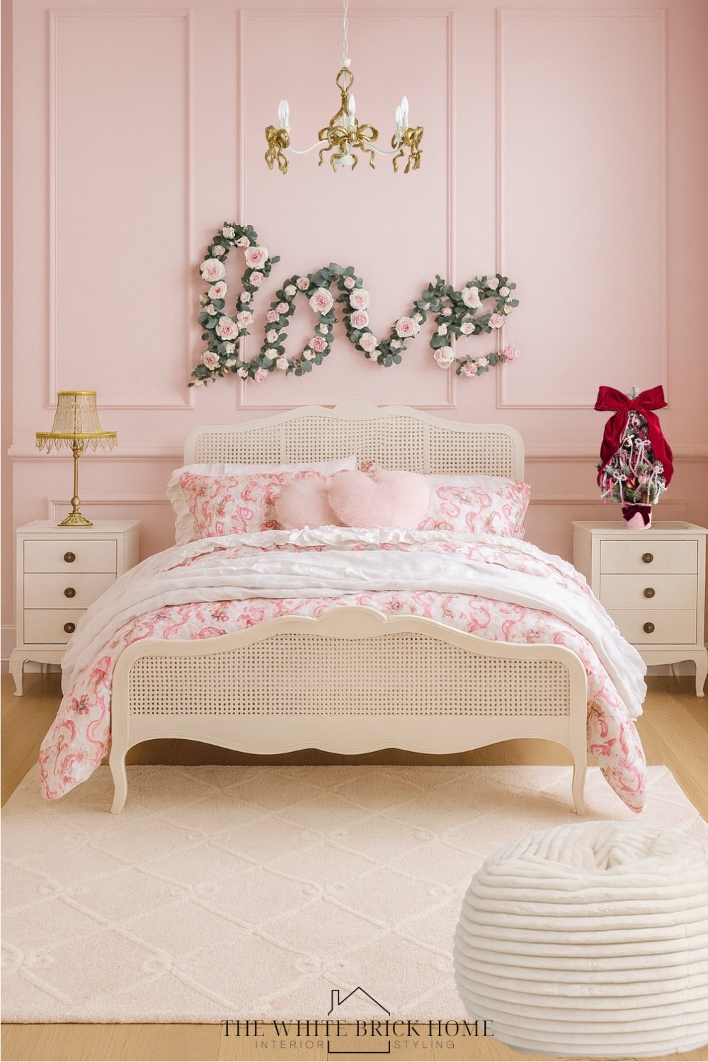 Loveshackfancy collab at Potterry barn teen is a perfect gift idea for girls this holiday season! This charming pink bedroom has vintage details and festive touches for holiday magic in any girls bedroom.

Girls room, girls bedroom, teen girl, teen girl bedroom, kids room, kids bedroom, girls room decor, girls room ideas, pink bedroom, pink room, girls room bed, girls room nightstand, girls room walk decor, girls room nightstands, girls room bedding, girls room rug, girls room lamp, girls room lighting, Loveshackfancy girls room, teen, teen bedroom, pottery barn teen, Loveshackfancy gift ideas 

#LTKGiftGuide #LTKSeasonal #LTKHome