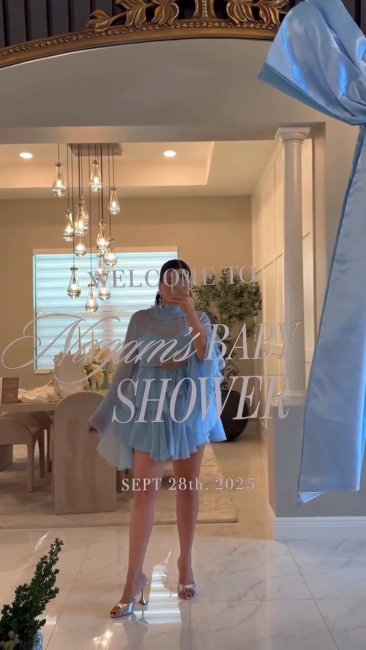 Not the dress I planned, but the memories matter more 💐👶🏻 #getdressedwithme #whatiwore