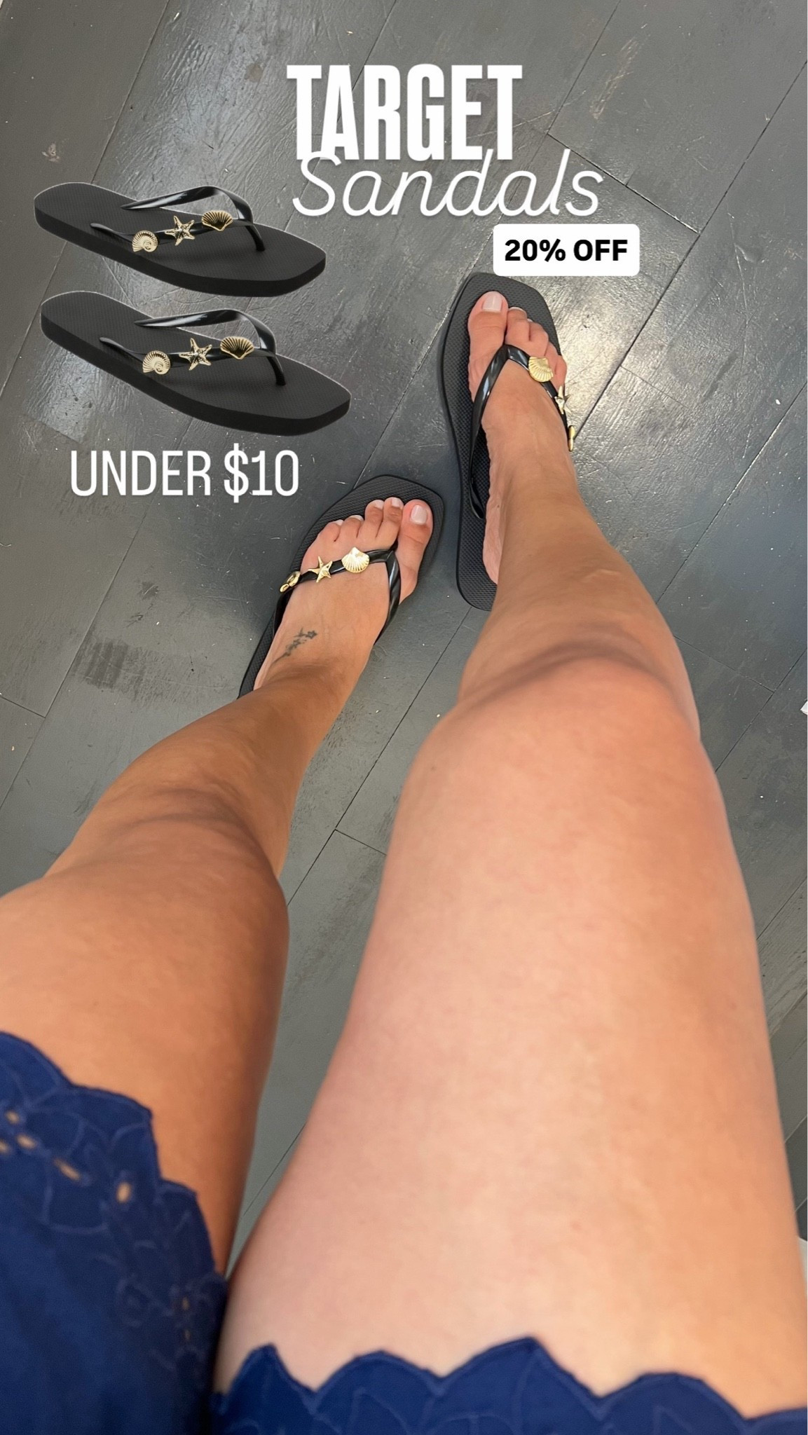 Target sandals 20% off! Under $10 today! So cute for summer

#LTKootd #LTKSaleAlert #LTKMidsize