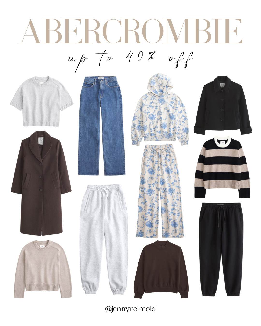 Get up to 40% off at Abercrombie right now! Now is the perfect time to grab those last minute gifts. Here are some of my most loved items this year, all on sale! 

 

#LTKGiftGuide #LTKHoliday #LTKSaleAlert