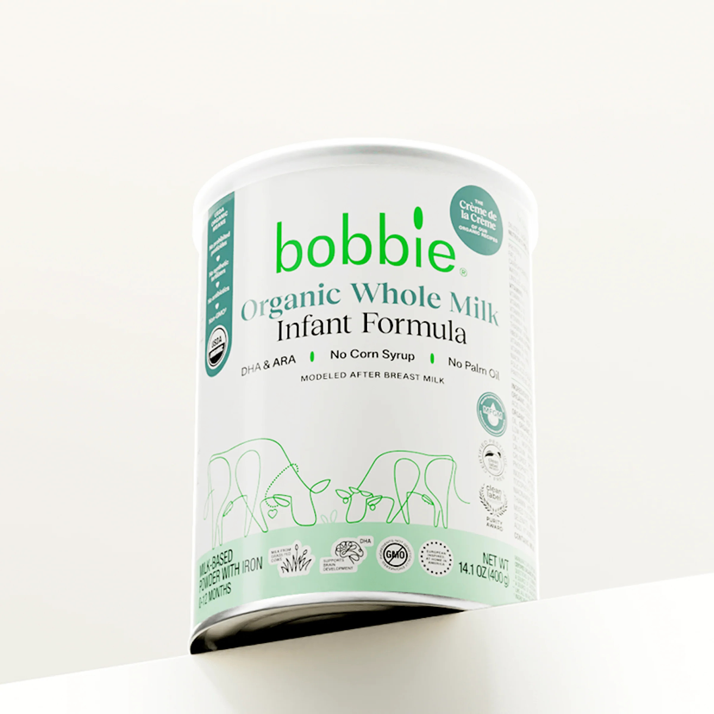 Organic Whole Milk Baby Formula | Bobbie