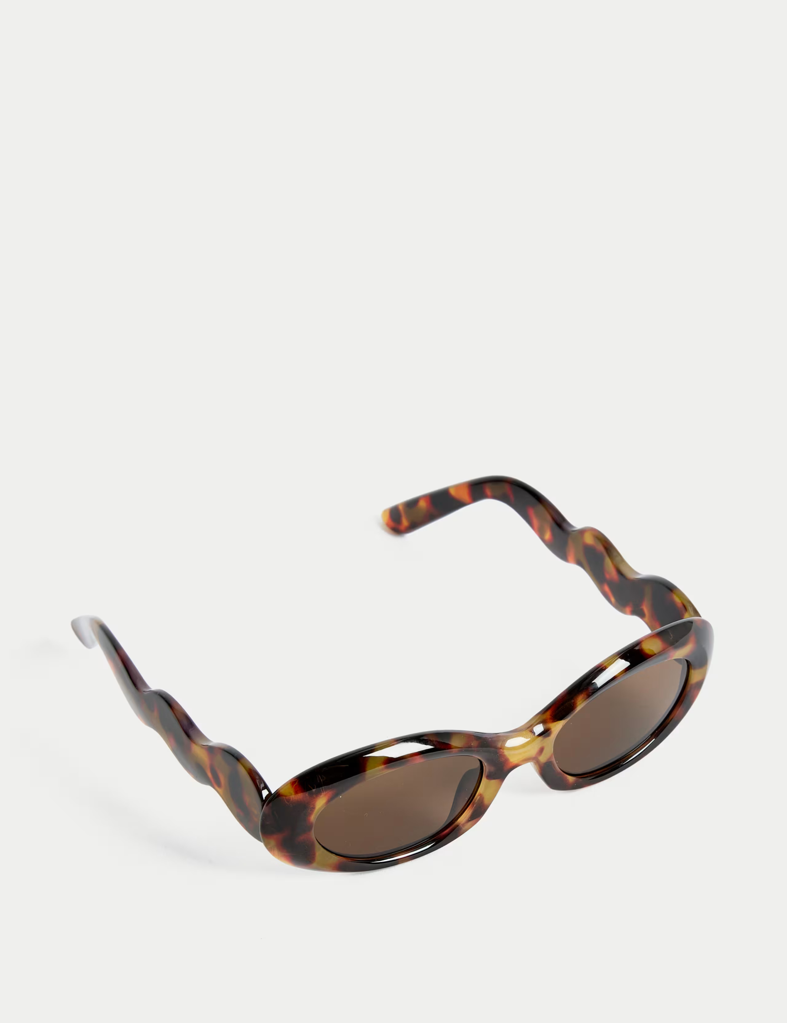Bevelled Oval Sunglasses | Marks & Spencer (UK)