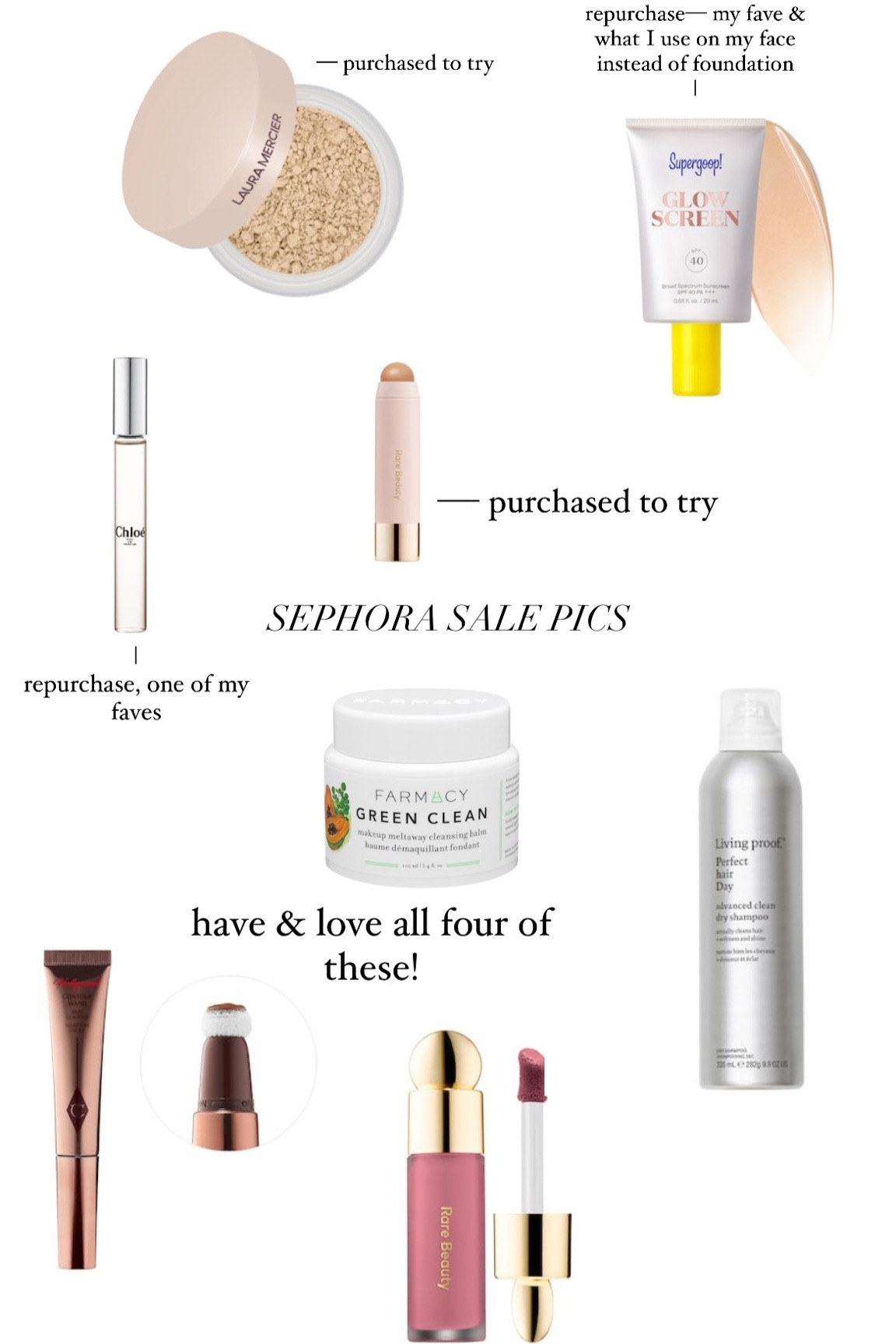 My top picks for the Sephora sale! 

#LTKsalealert #LTKunder100 #LTKbeauty