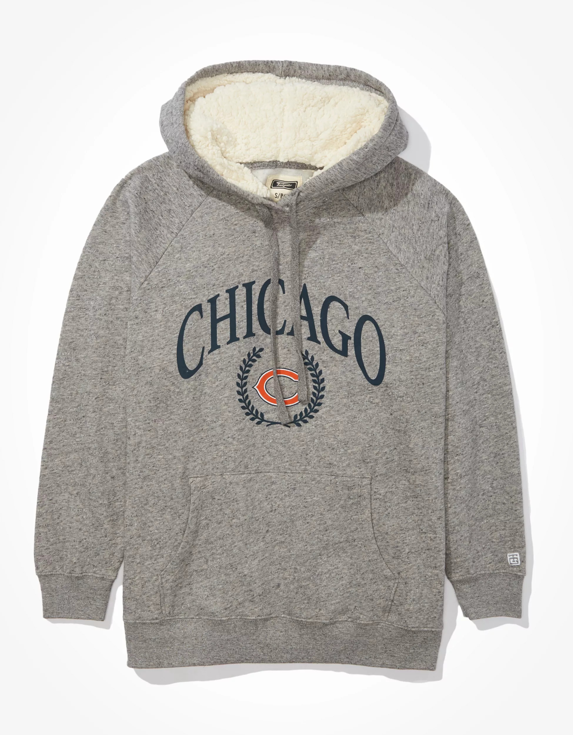 Tailgate Women's Chicago Bears Sherpa Lined Hoodie | American Eagle Outfitters (US & CA)