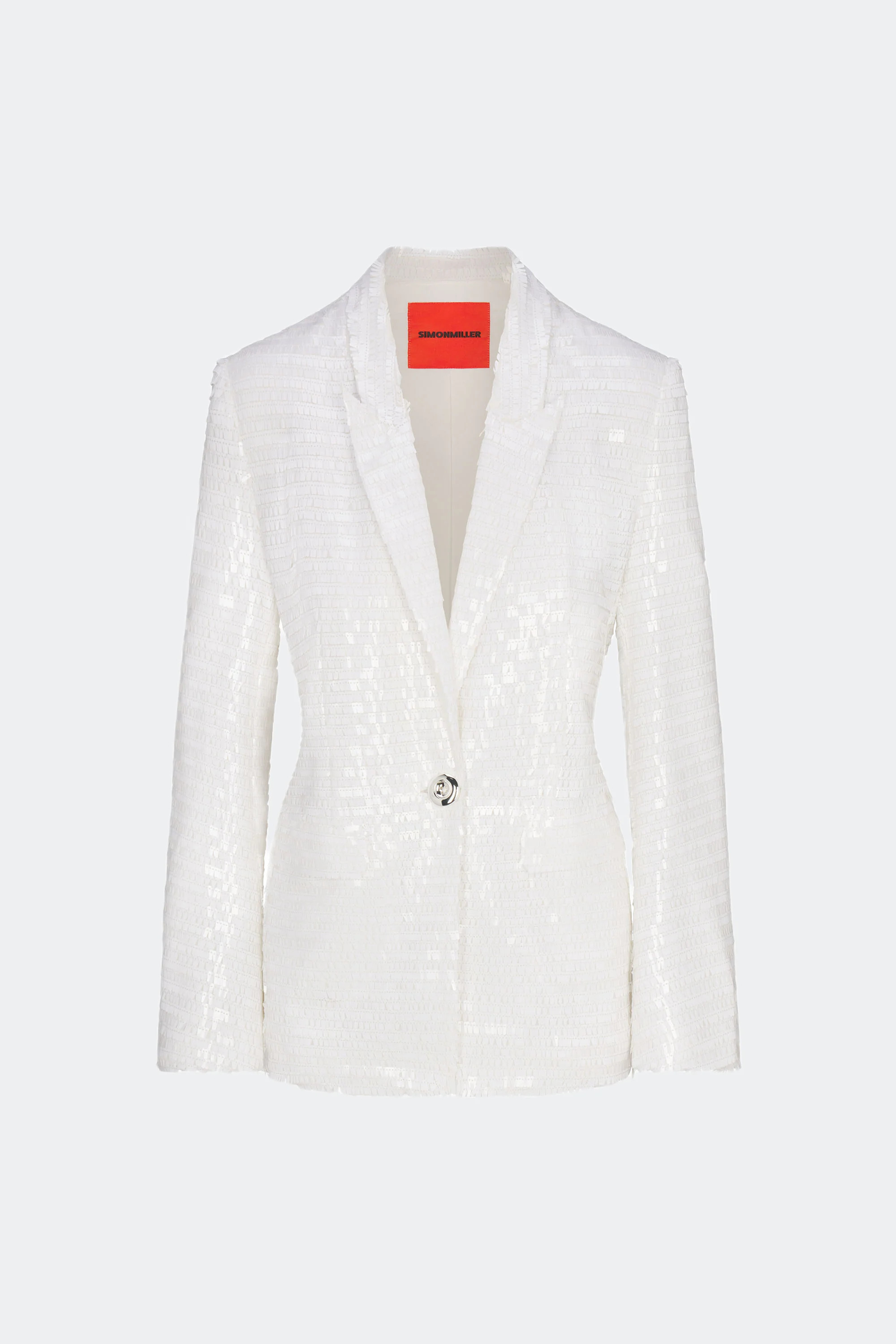 Lennox Sequin Jacket In Macadamia | SIMONMILLER | Simon Miller