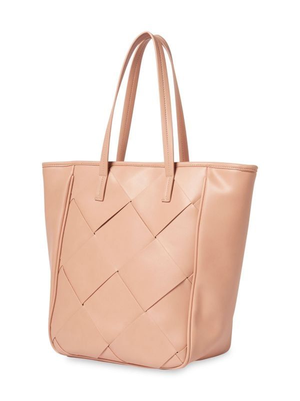 Vegan Leather Tote | Saks Fifth Avenue OFF 5TH