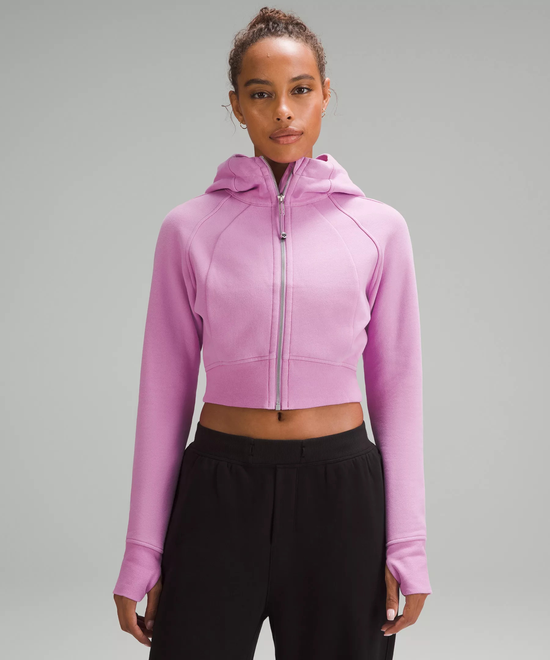Scuba Full-Zip Cropped Hoodie | Women's Hoodies & Sweatshirts | lululemon | Lululemon (US)