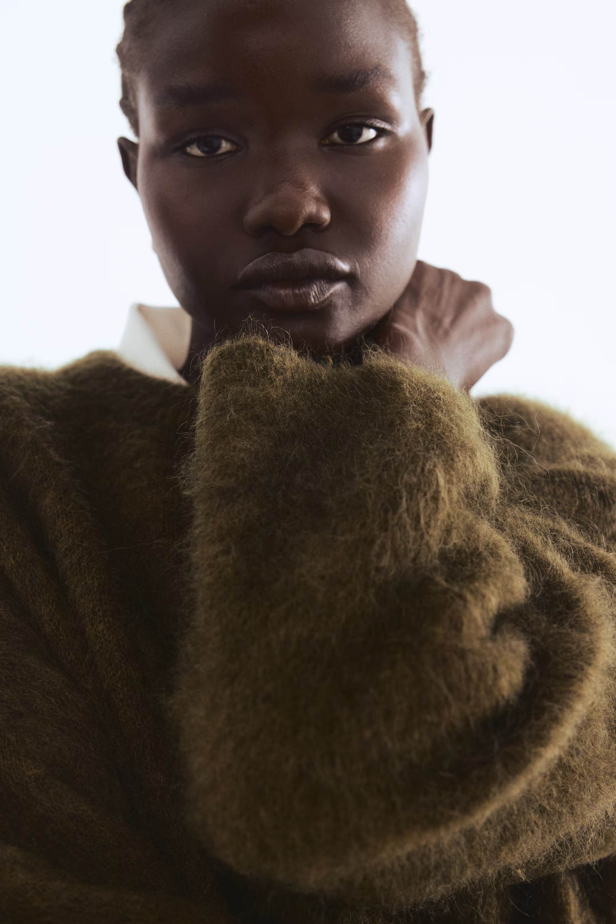 Oversized mohair-blend jumper | H&M (UK, MY, IN, SG, PH, TW, HK)