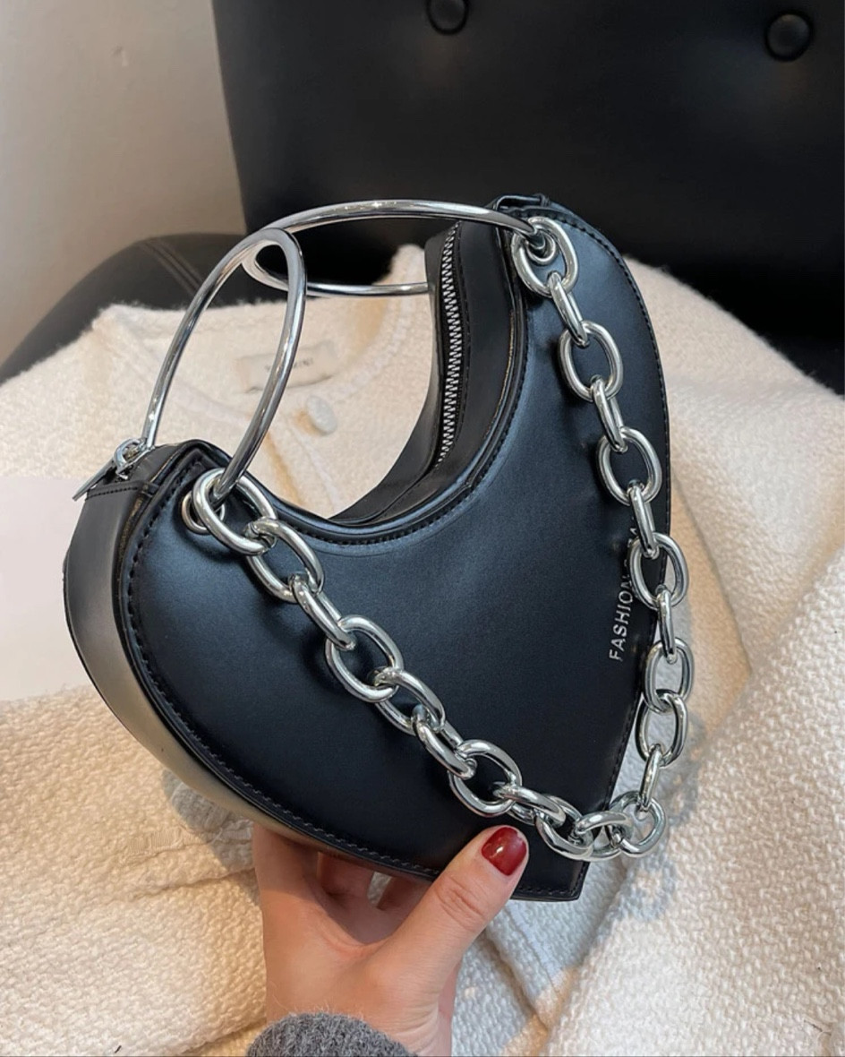 Heart Design Shoulder Chain Bag