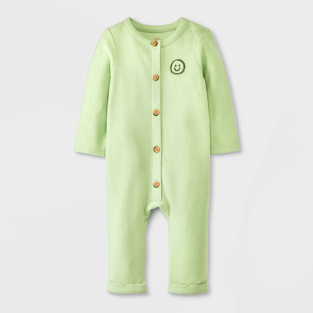 Baby Boys' Solid Romper - Cat & Jack™ Green | Target