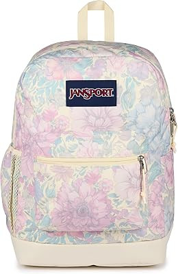 JanSport Cross Town Plus Backpack - Large Main Compartment, Side Water Bottle Pocket, 15-Inch Pad... | Amazon (US)
