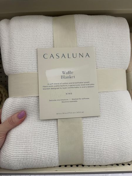 Casaluna Waffle Blanket 

#LTKhome #LTKfindsunder100 #LTKfamily