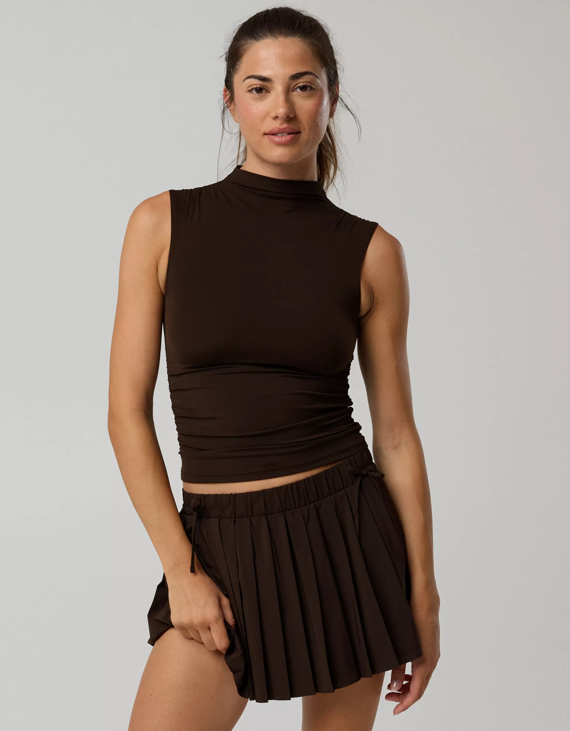 OFFLINE By Aerie Real Me XTRA Mock Neck Tank Top | Aerie