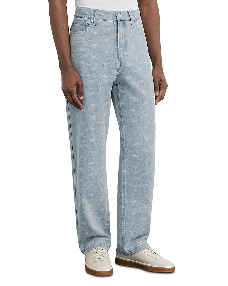 Reiss x McLaren Relaxed Fit Speedmark Pattern Jeans | Bloomingdale's (US)
