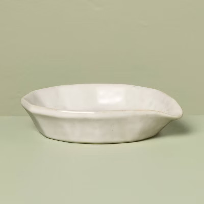 Stoneware Spoon Rest Sour Cream - Hearth & Hand™ with Magnolia | Target