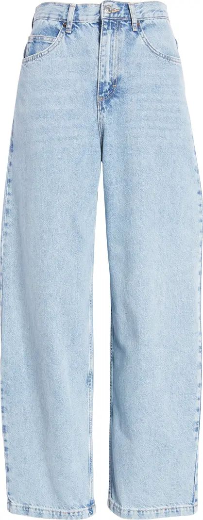 Baggy Wide Leg Nonstretch Jeans | Nordstrom