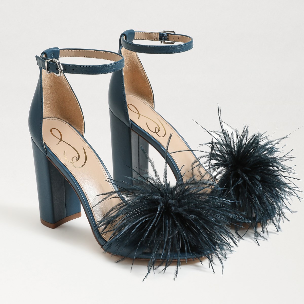 Yaro Feather Heel Sandal | Sam Edelman