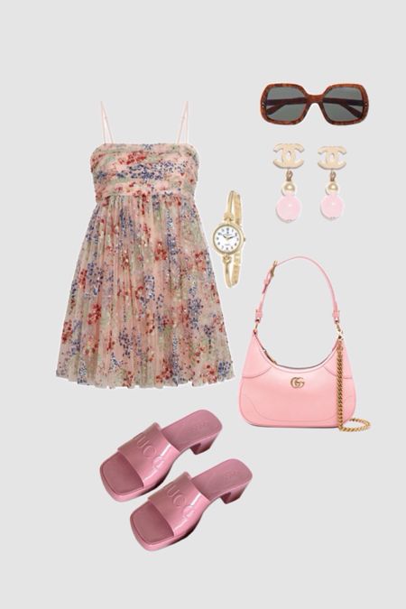 Pink summer time outfit inspo🌸

#LTKStyleTip #LTKSeasonal #LTKItBag