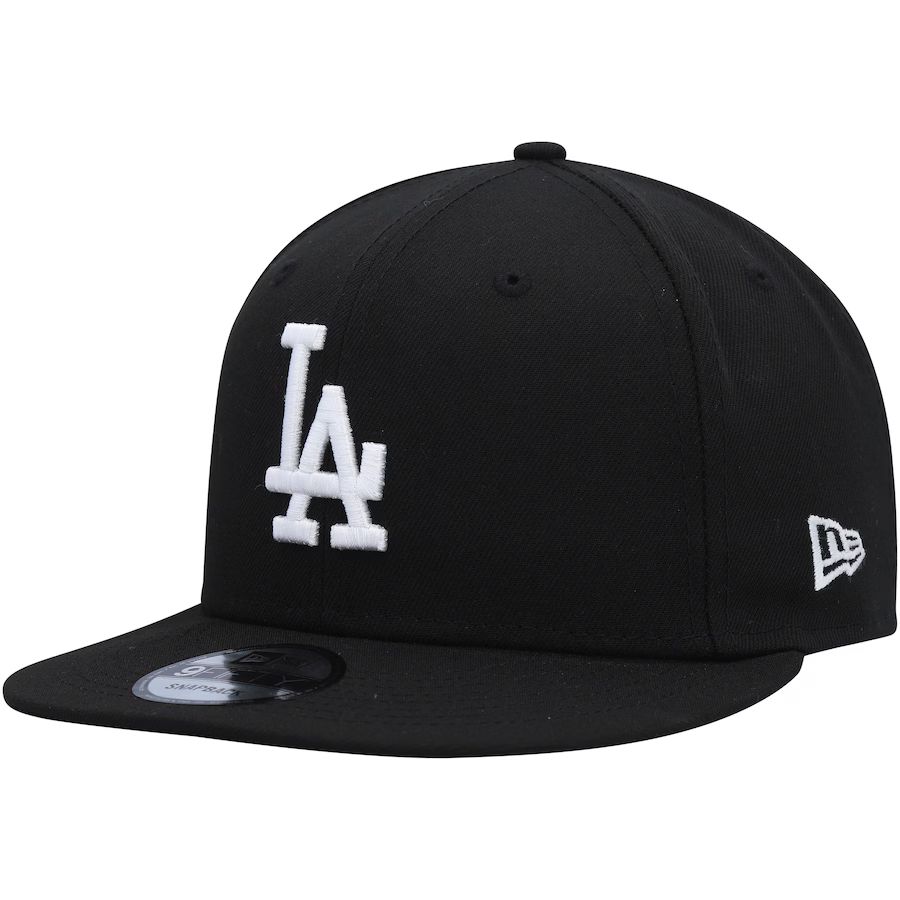 Los Angeles Dodgers New Era Team 9FIFTY Snapback Hat - Black | Lids