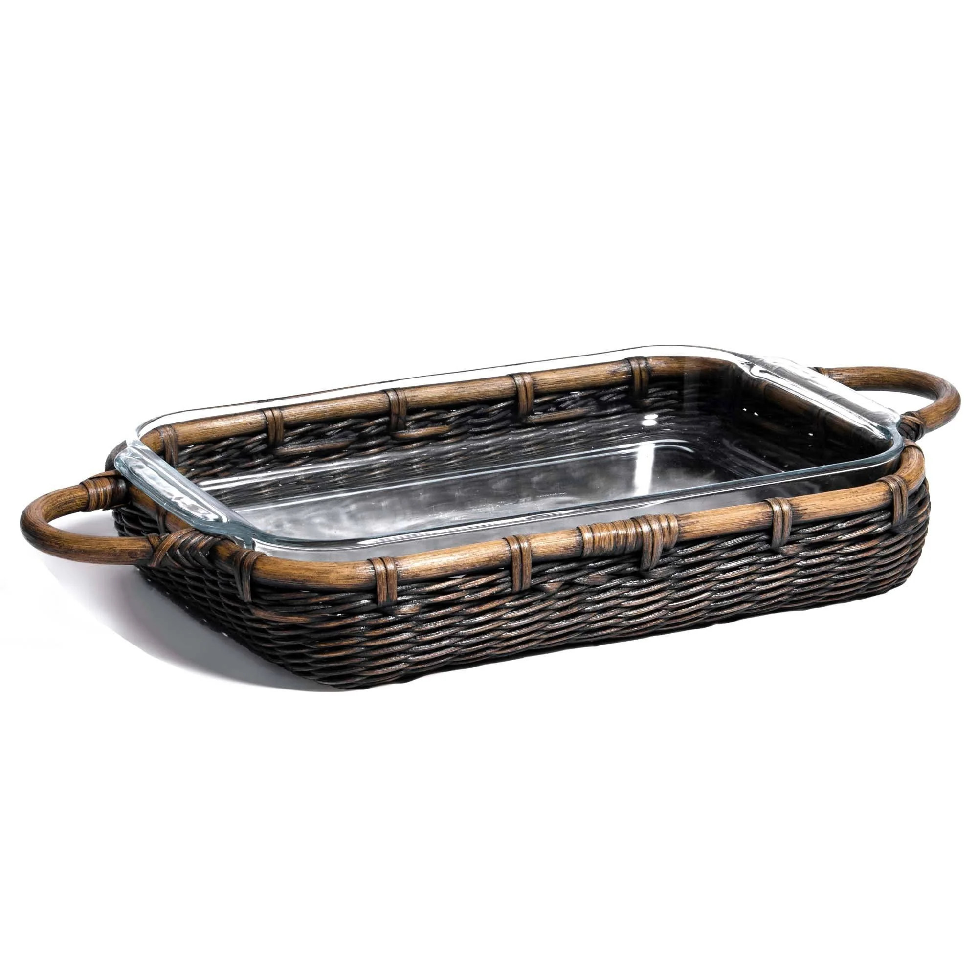 Wicker Casserole Basket | The Basket Lady
