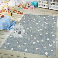 Aria Home Solar Star Kids Area Rug Rugs Children Nursery Wool 4x6 5x8 6x9 8x10 9x12 Decorative Chrit | Etsy (US)
