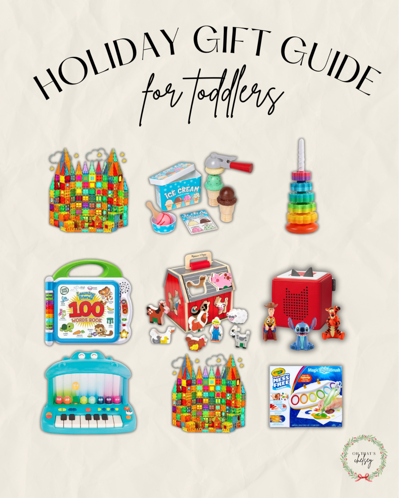 Holiday Gift Guide- Toddler Edition


Fancy Farmer // Oh that’s Chelsey // gift guide for littles // best gifts for toddlers // screen free toys // creative toys for kids // toddler gift guide // fancy farmer finds // North Dakota 



#LTKBaby #LTKGiftGuide #LTKHoliday