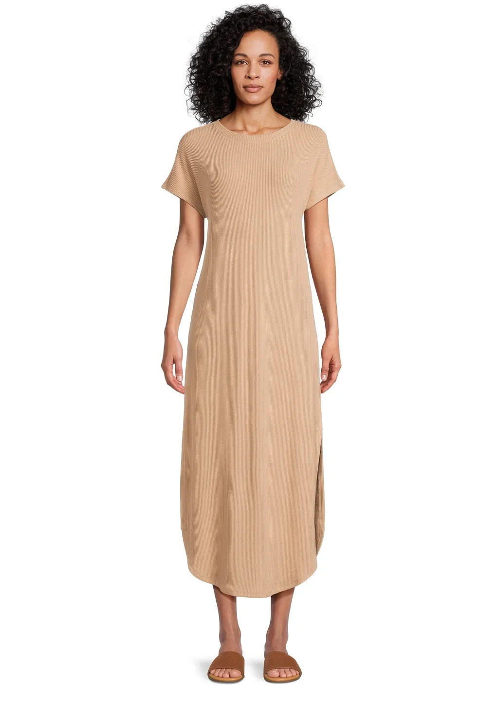 Time and Tru Women's Rib Maxi | Walmart (US)