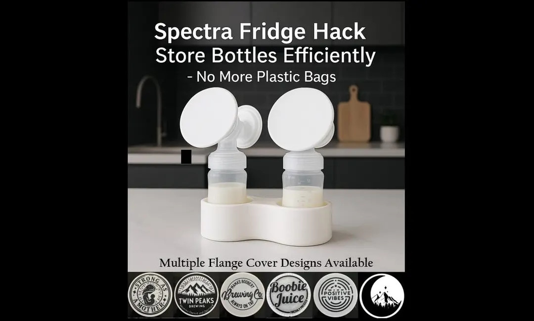 Spectra Flange Cover and Bottle Holder - Refrigerator Hack - Store Bottles Efficiently - No More ... | Etsy (US)