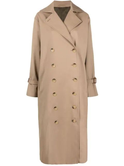 double-breasted coat | Farfetch (UK)