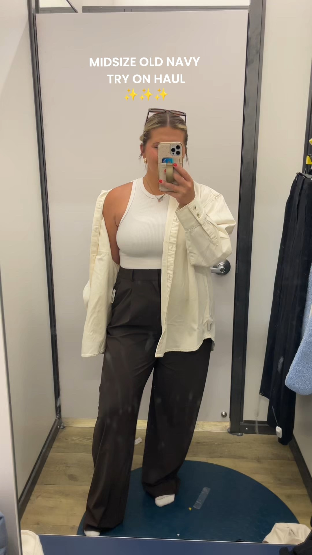 Love an old navy try on!!! There are so many sales going on right now. 🤍😊

#oldnavy #tryon #midsize 
Old navy | midsize 