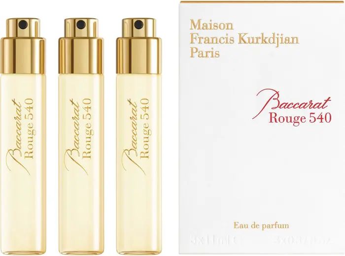Maison Francis Kurkdjian Paris Baccarat Rouge 540 Eau de Parfum Refill Trio | Nordstrom | Nordstrom