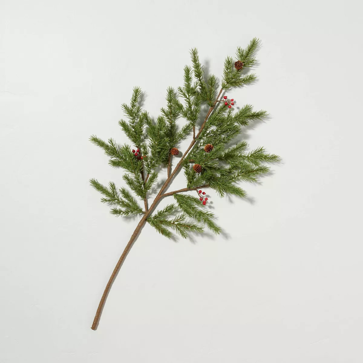 Faux Pine & Winterberry Christmas Stem - Hearth & Hand™ with Magnolia | Target