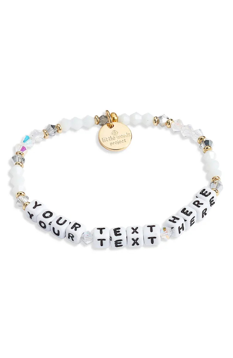 Little Words Project Custom Beaded Stretch Bracelet | Nordstrom | Nordstrom