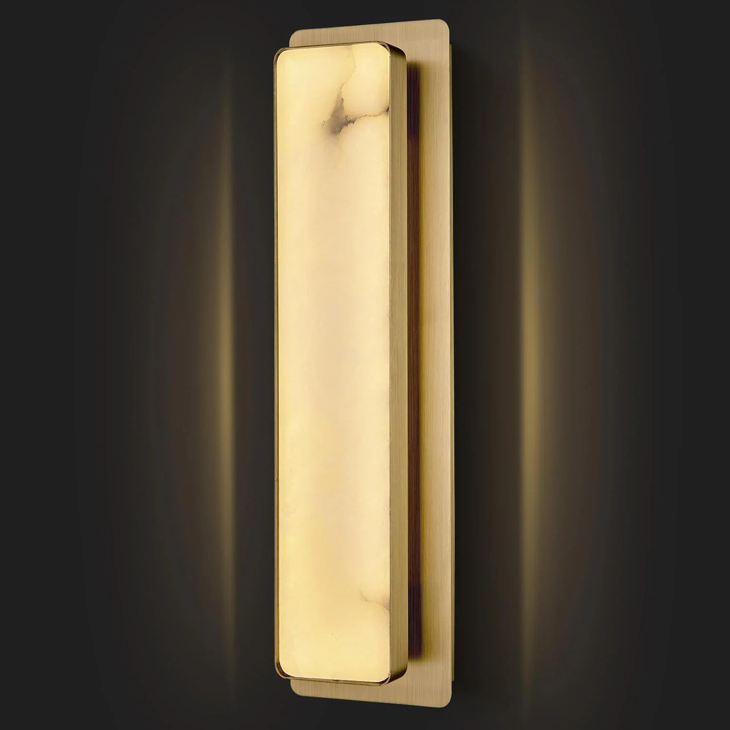 Cocowood Goods 1-Light 20" Alabaster Wall Sconces Wall Light | Wayfair | Wayfair North America