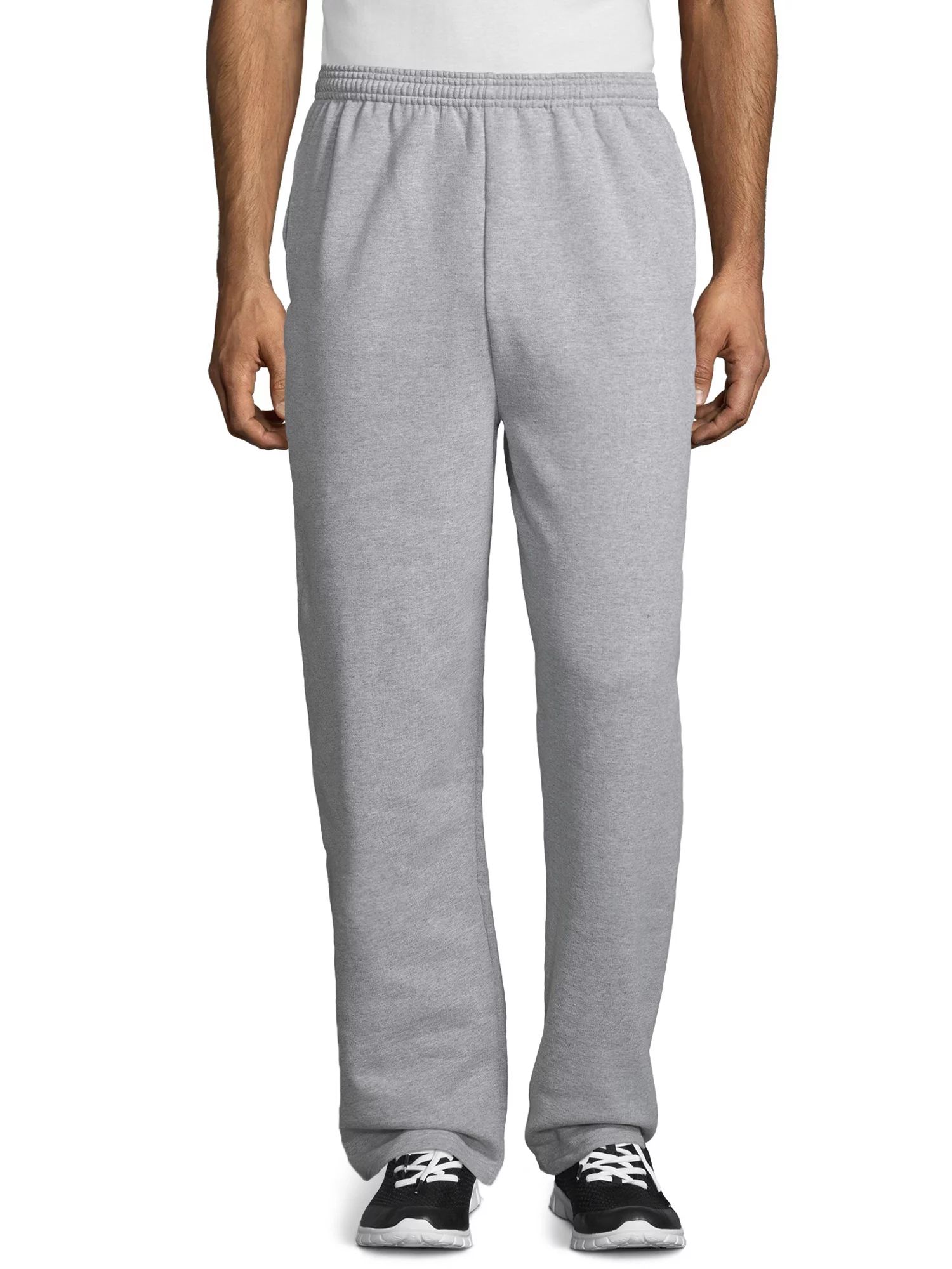 Hanes Men's and Big Men's Ecosmart Fleece Sweatpant with Pockets, up to Size 2XL | Walmart (US)