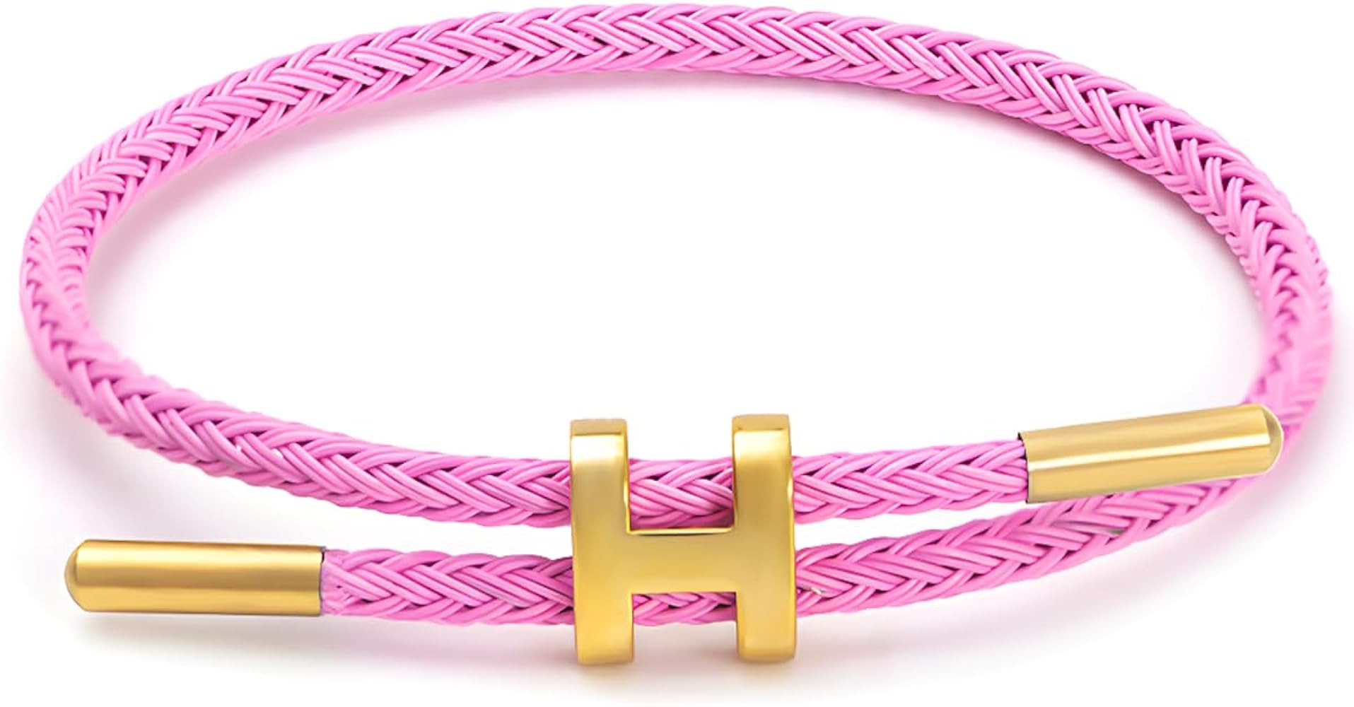 ARDILLA JW Bracelet with Adjustable Design Polished H Shape Buckle, Bracelets for Women, 18k Gold... | Amazon (US)