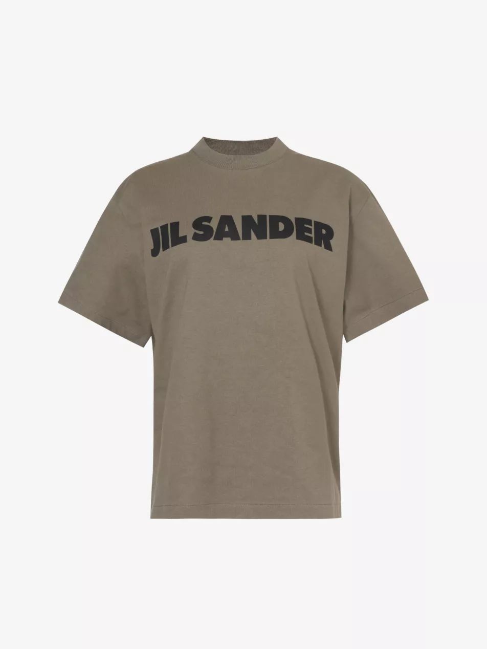 Logo-print boxy-fit cotton-jersey T-shirt | Selfridges
