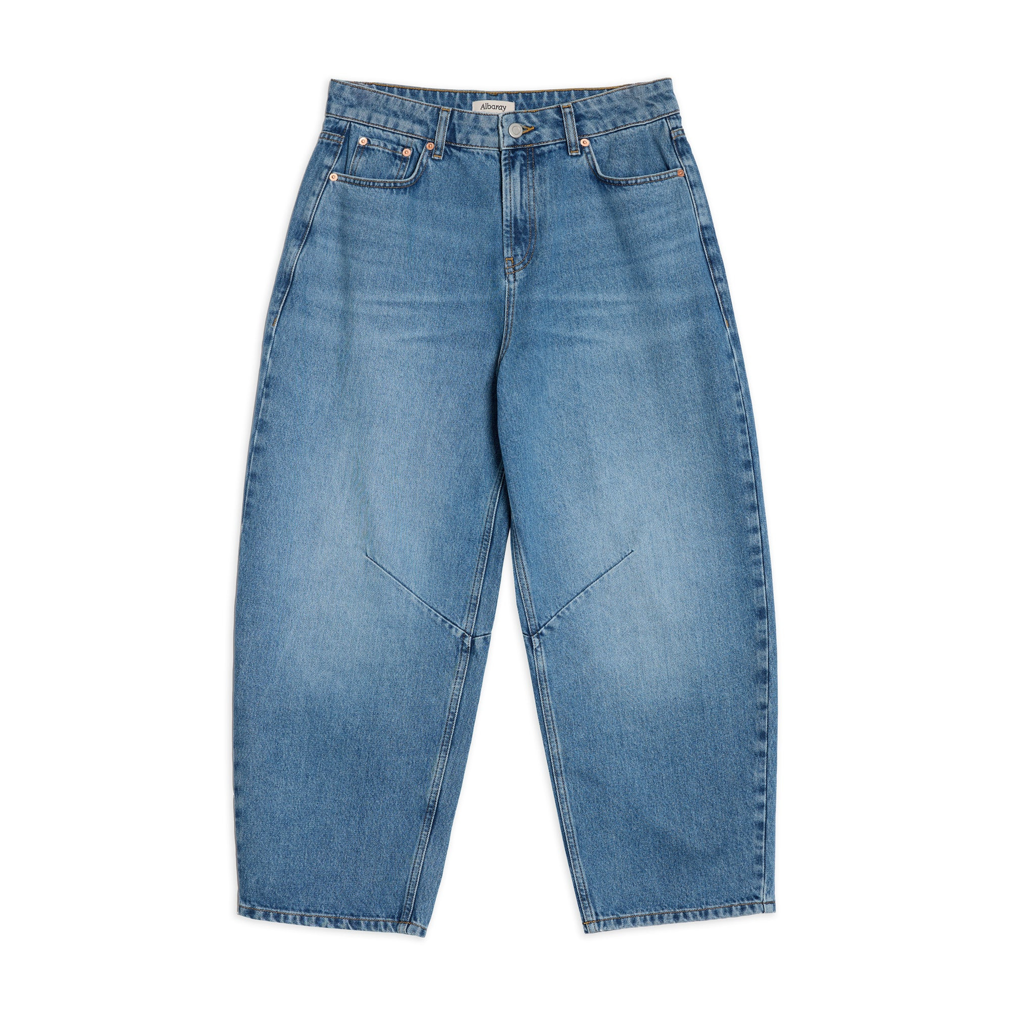 Barrel Jean Mid Wash | Albaray