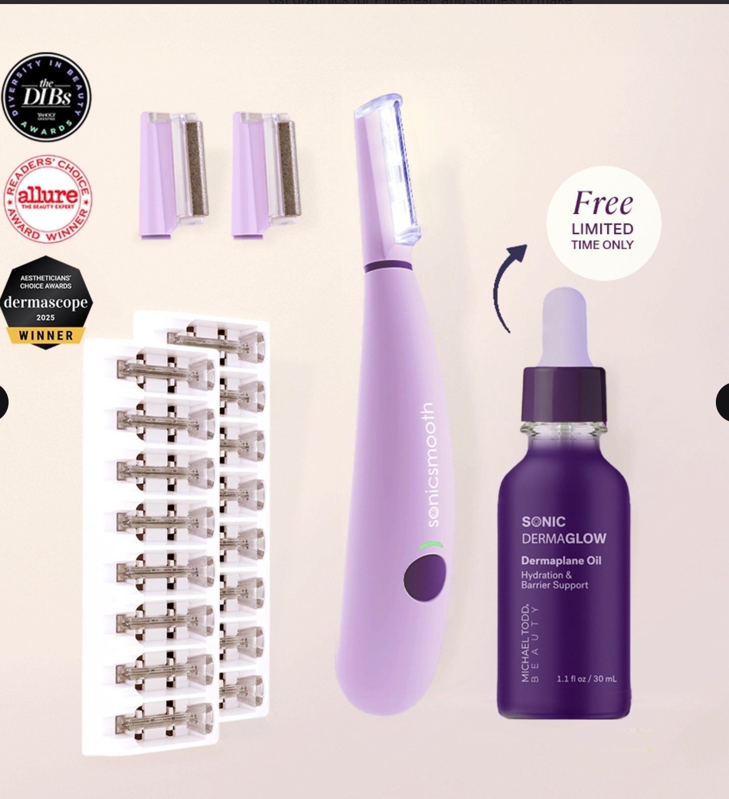 Use code GLOW25 to SAVE $$ 

Sonicsmooth & Pro+ Upgrade
The world’s first sonic dermaplaning system — now enhanced with CLEAR GLOW™ LED technology for radiant, fuzz-free skin in minutes.  

#LTKGiftGuide #LTKHoliday #LTKBeauty