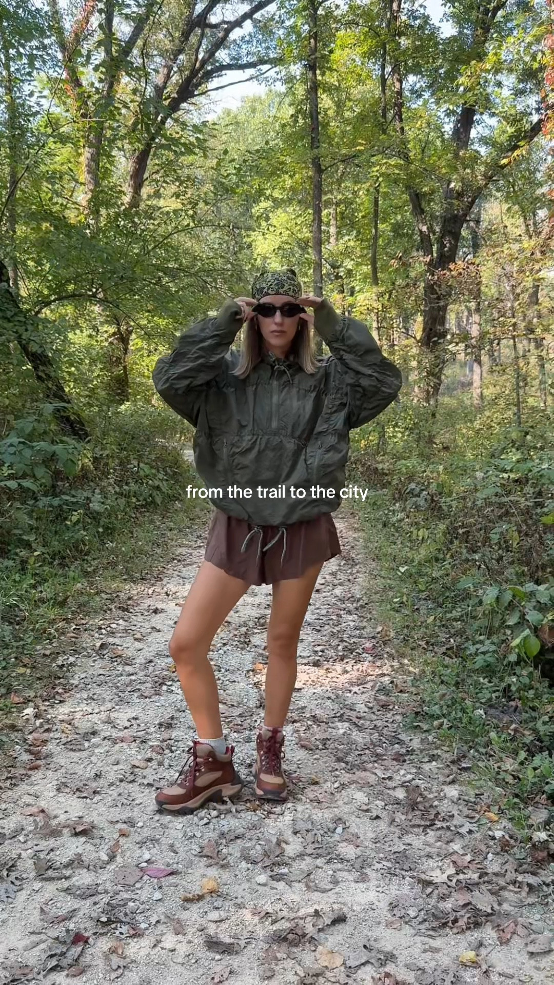 All exact FP movement links! 
green jacket: small
brown shorts: small
boots: 8.5

Grey zip up: medium 
Capris: xs 


#LTKShoeCrush #LTKActive #LTKFindsUnder100