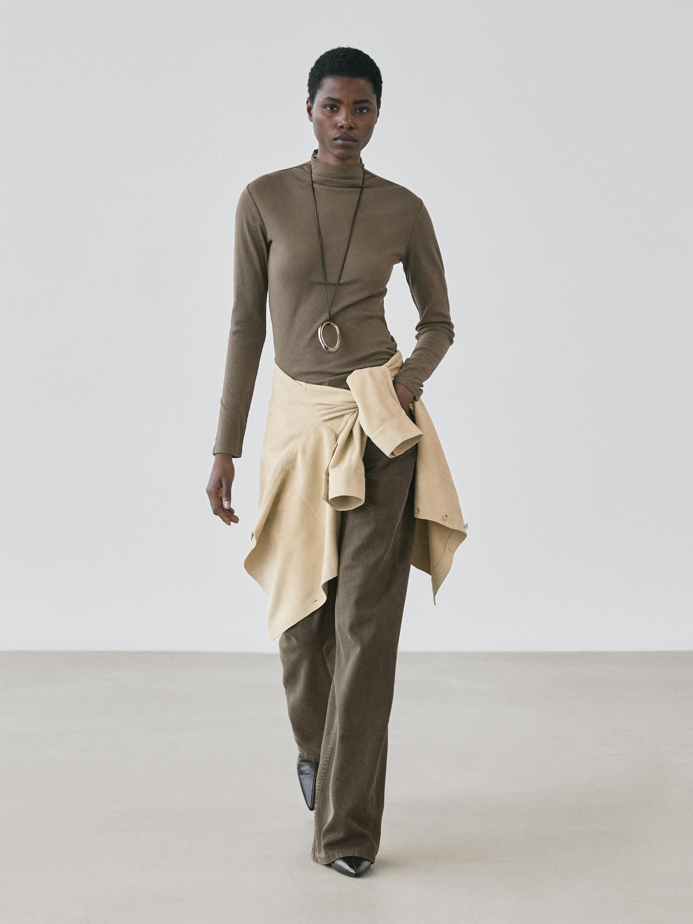 Wide-leg jeans | Massimo Dutti US