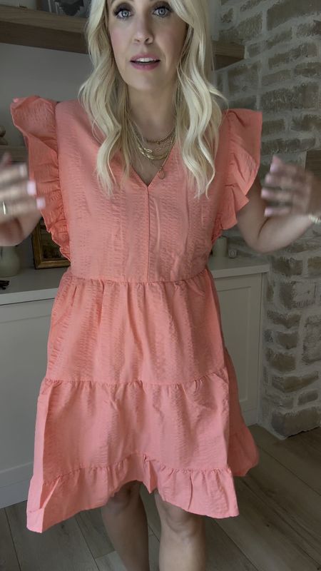 Walmart dress perfect for summer! Wearing a M

#LTKTravel #LTKStyleTip #LTKFindsUnder50