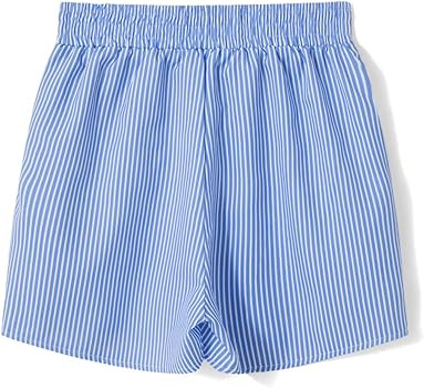 Womens Plaid Striped Boxer Shorts Elastic Waist Pajama Shorts Cute Gingham Sleepwear Y2k Sleeping... | Amazon (US)