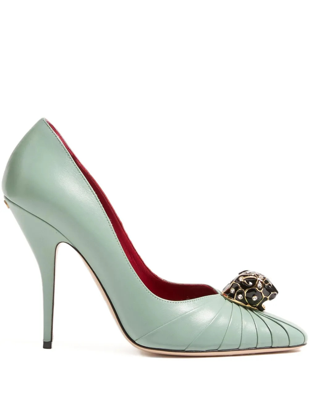 Valentino Garavani Panthea goatskin pumps - Green | Farfetch Global
