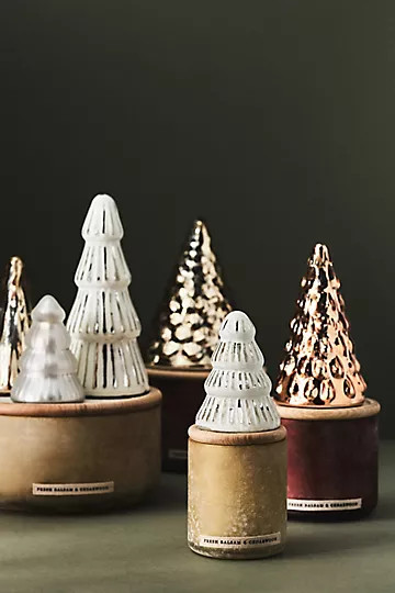 Glass Forest Candle | Anthropologie (US)