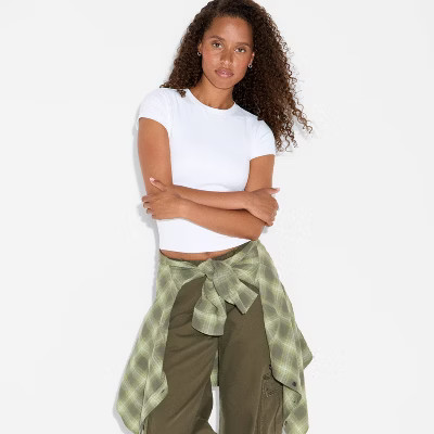 Women's Short Sleeve Crewneck ButterBliss T-Shirt - Wild Fable™ | Target